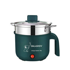 Mini Electric Cooker: Non-Stick Cooking, Single/Double Hot Pot, Steamer - Multifunction for Home