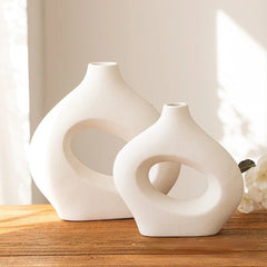 Modern Nordic Style Ceramic Vase - Luxury Decor for Home