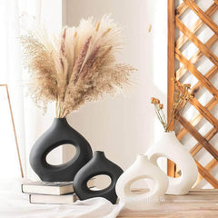 Modern Nordic Style Ceramic Vase - Luxury Decor for Home