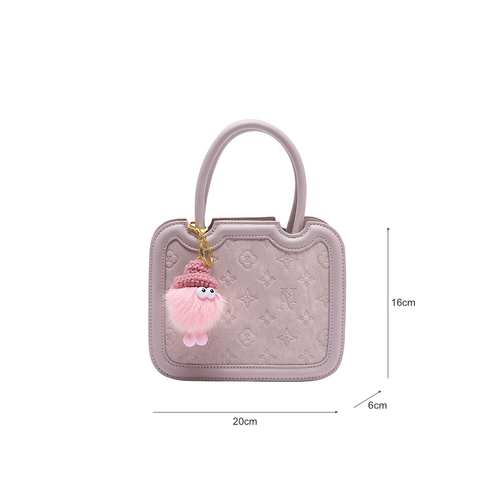 Monogram Detail Mini Handbag