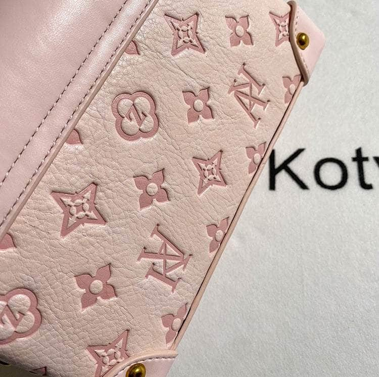 Monogram Detailing Petite Handbag