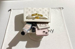 Monogrammed Satchel Crossbody Bag