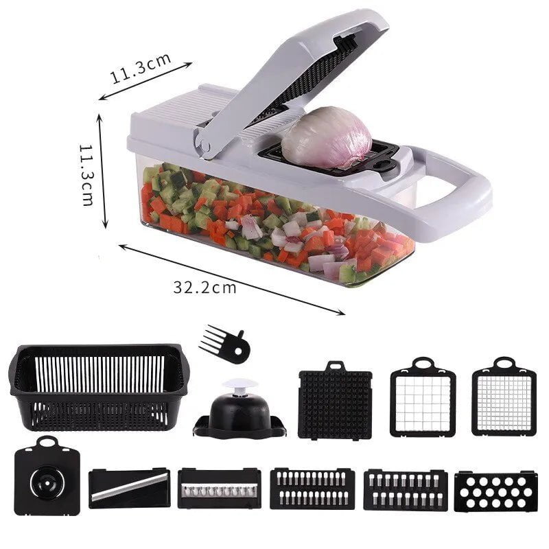 Multi-purpose Vegetable and Fruit Dicing Processor: Convenient and Multi-functional Kitchen Cutting Machine 1