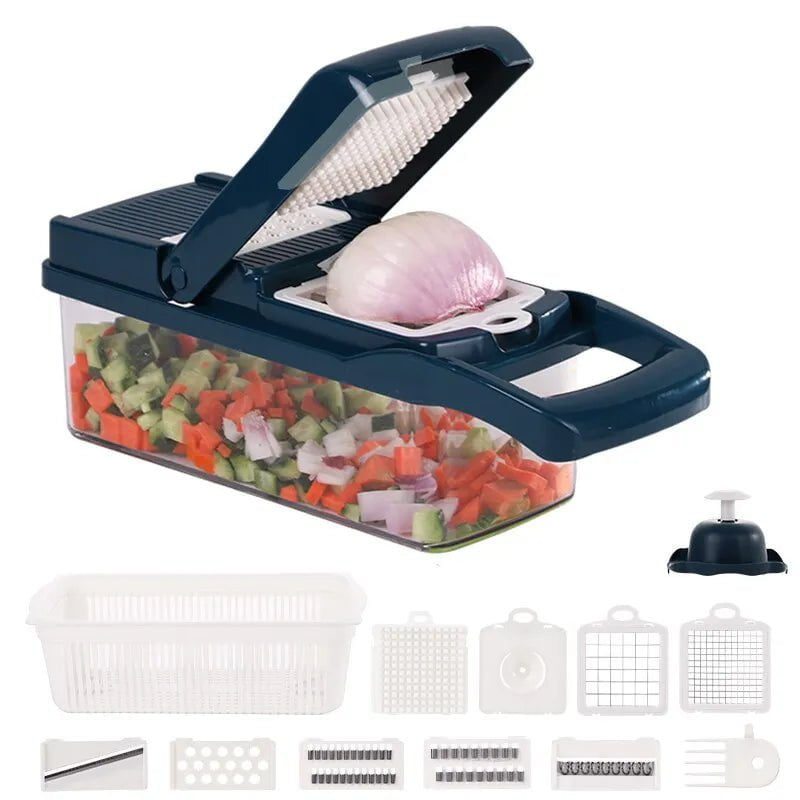 Multi-purpose Vegetable and Fruit Dicing Processor: Convenient and Multi-functional Kitchen Cutting Machine 3