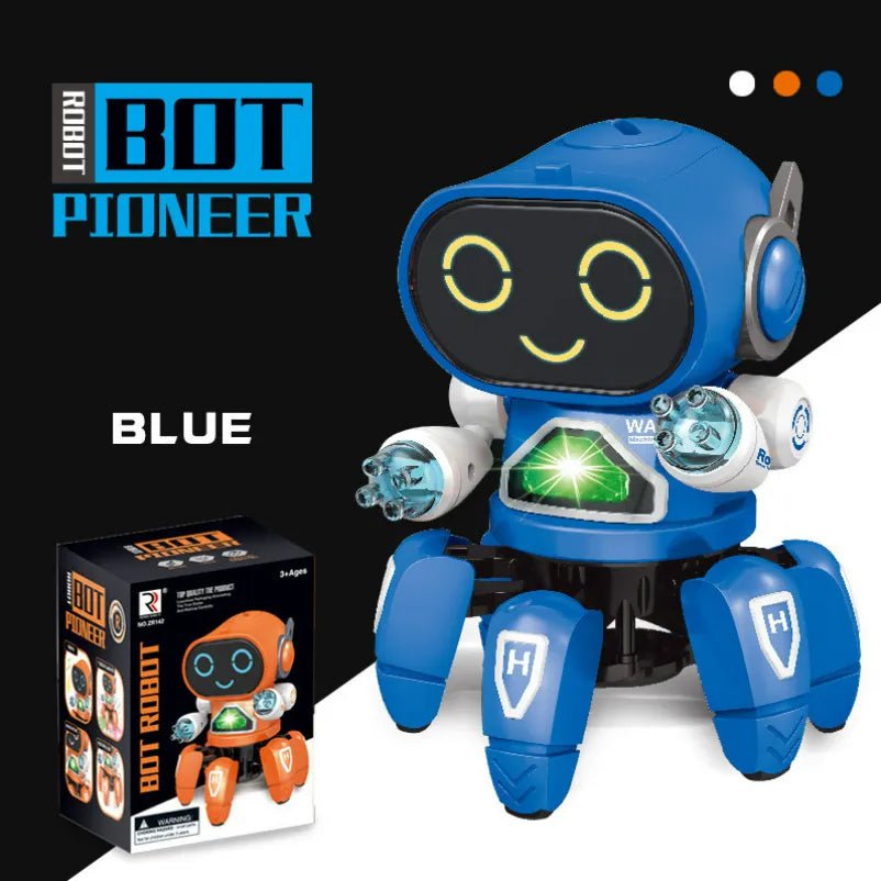 Music and Dance Robot Toy Blue