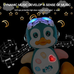 Musical Penguin Baby Crawling Toys 1pcs