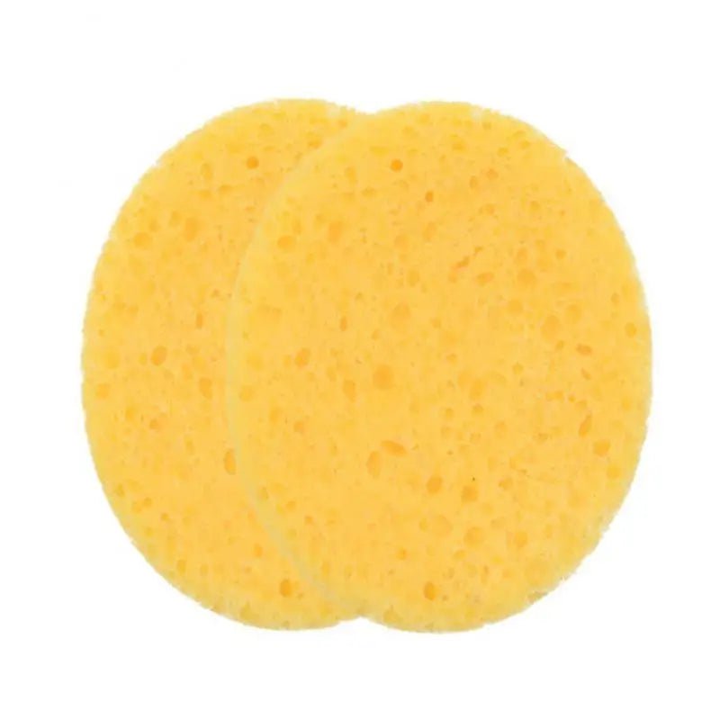 Natural Wood Pulp Makeup Remover Sponge: Cellulose Facial Washing Puff