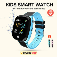 New 2023 Smart Watch for Kids: GPS HW11, Pedometer, Positioning, IP67 Waterproof, Safe SmartWrist Band - For Children, Android & iOS