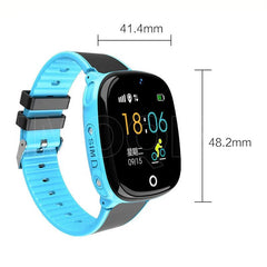 New 2023 Smart Watch for Kids: GPS HW11, Pedometer, Positioning, IP67 Waterproof, Safe SmartWrist Band - For Children, Android & iOS