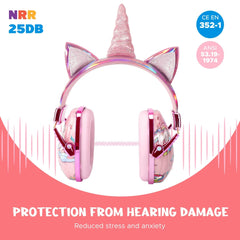 New Kid Earmuffs - Safety Ear Protectors for Children, 22dB Noise Protection, Noise Cancelling Headphones, Kids Gifts