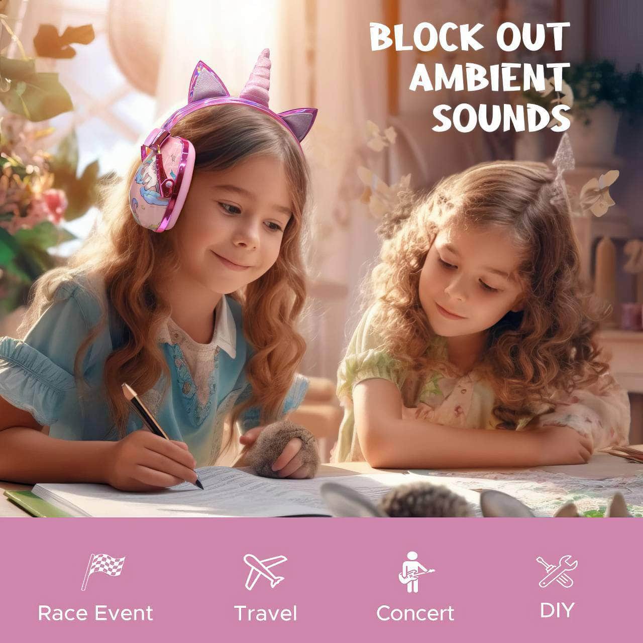 New Kid Earmuffs - Safety Ear Protectors for Children, 22dB Noise Protection, Noise Cancelling Headphones, Kids Gifts