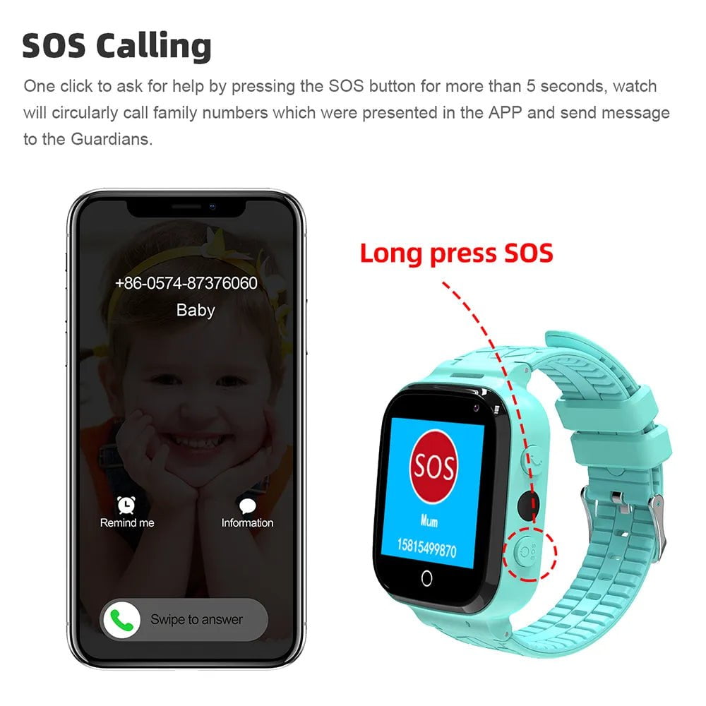 New Kids GPS Smart Watch