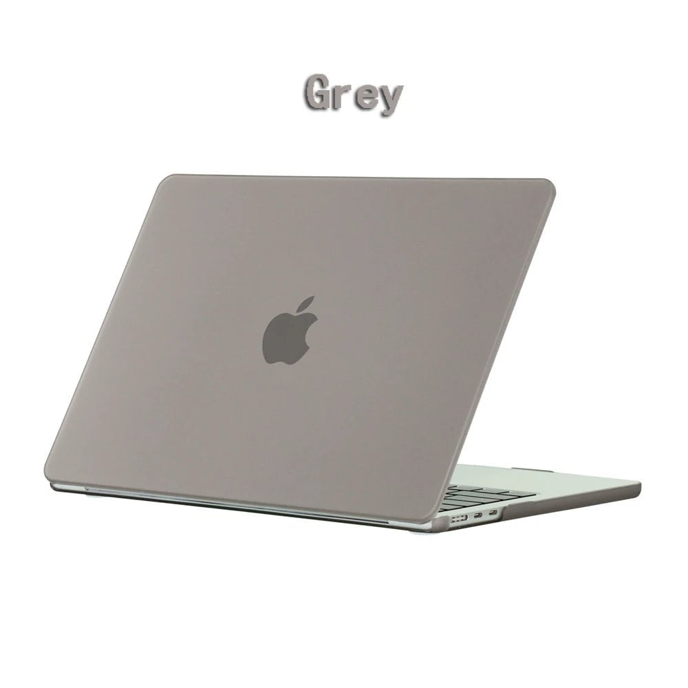 New Laptop Case For 2022 2023 Apple Macbook Air Pro 13 M1 M2 A2681 14 A2779 Retina A2780 16 inch Cover Frosted protective shell Grey / 12inch A1534