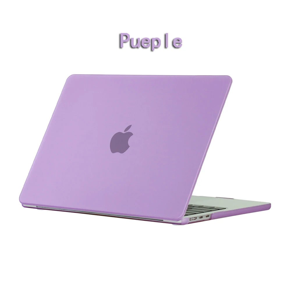 New Laptop Case For 2022 2023 Apple Macbook Air Pro 13 M1 M2 A2681 14 A2779 Retina A2780 16 inch Cover Frosted protective shell Pueple / 12inch A1534