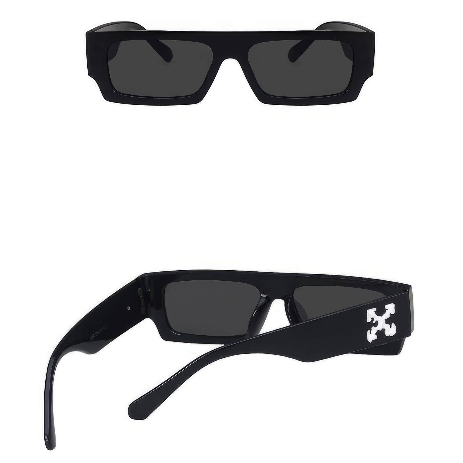 New Luxury Brand Rectangle Sunglasses