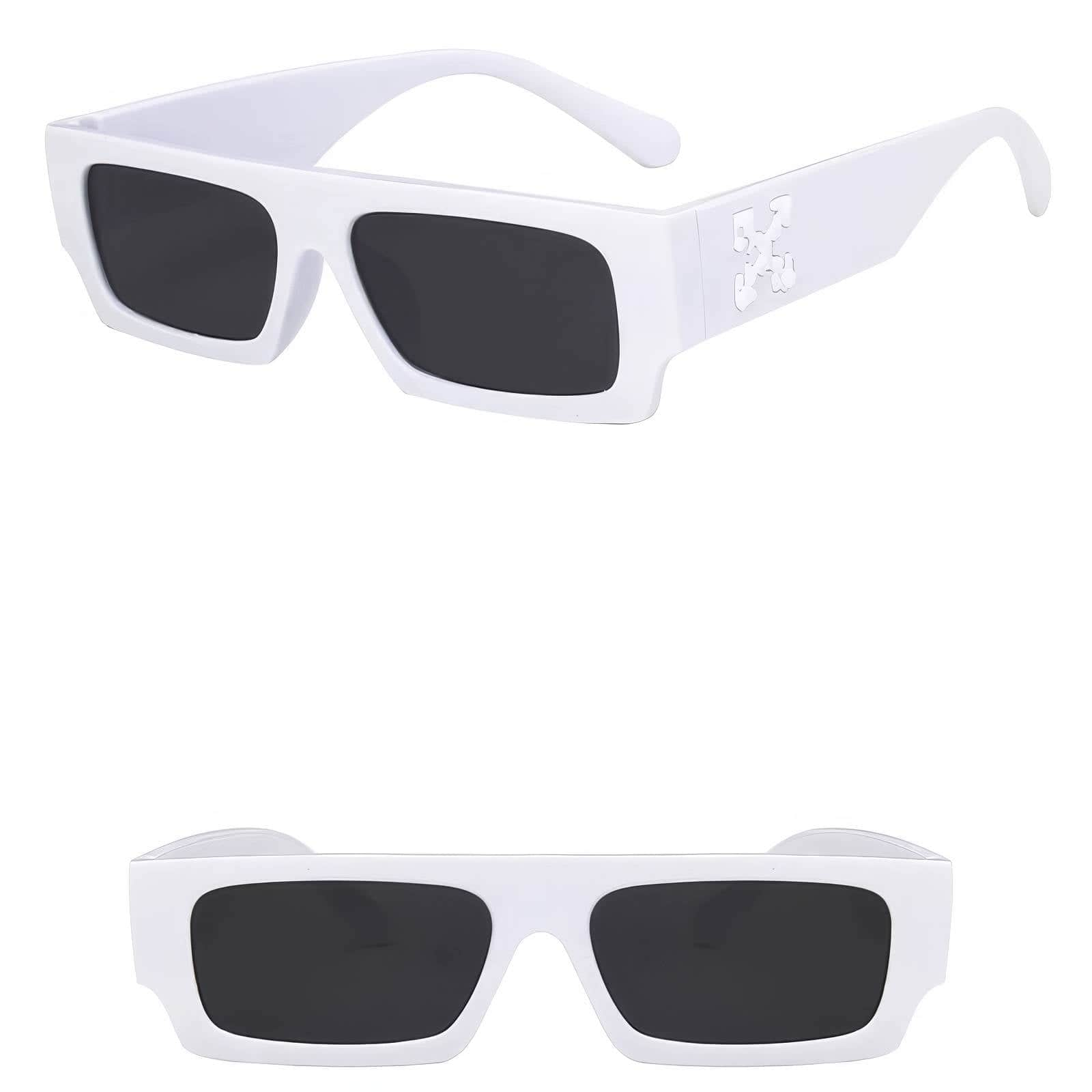 New Luxury Brand Rectangle Sunglasses