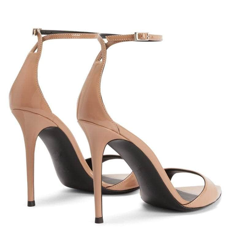 New Pointed Toe Ankle Strap Heels