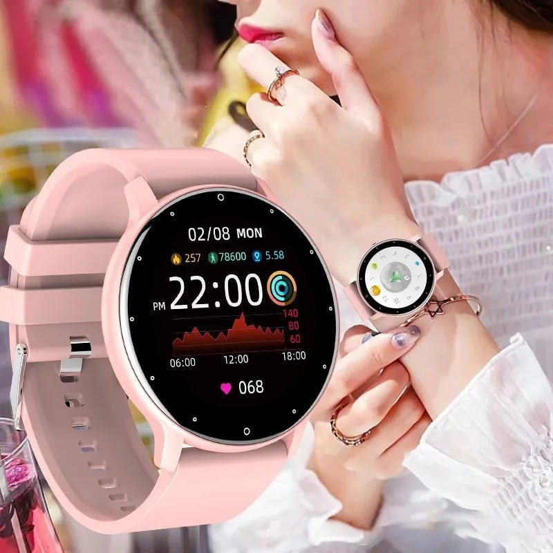 New Smart Watch for Men and Women: Heart Rate Monitor, Sleep Health Monitor, Fitness Tracker, IP67 Waterproof - For Android & iOS