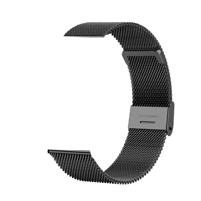 New Smart Watch: Heart Rate & Sleep Monitor, Fitness Tracker, IP67 Waterproof 22mm Black net