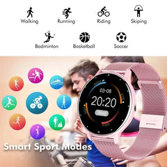 New Smart Watch: Heart Rate & Sleep Monitor, Fitness Tracker, IP67 Waterproof