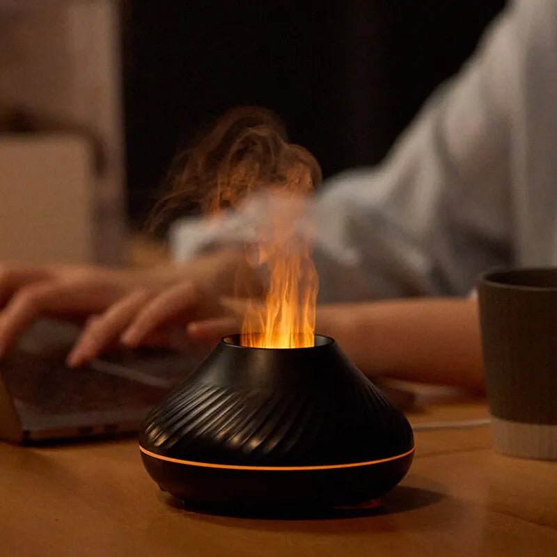 Nordic Style Flame Aromatherapy Humidifier