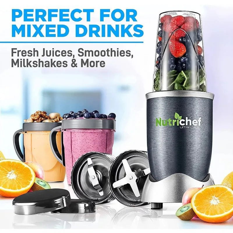 NutriChef Power Pro Digital Blender for Professional Home Kitchen US plug / United States