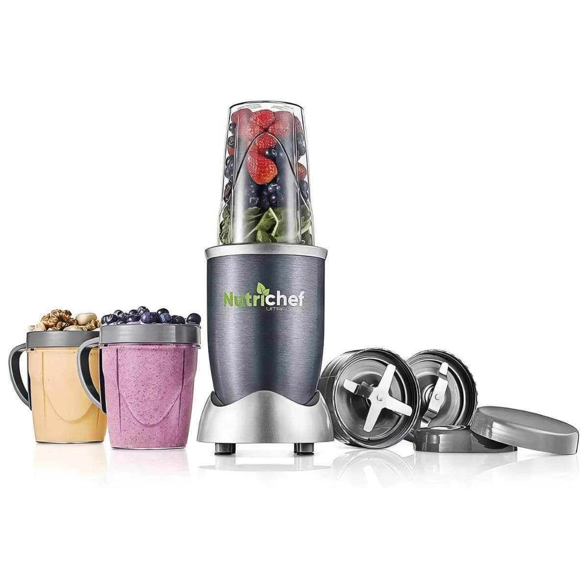 NutriChef Power Pro Digital Blender for Professional Home Kitchen US plug / United States