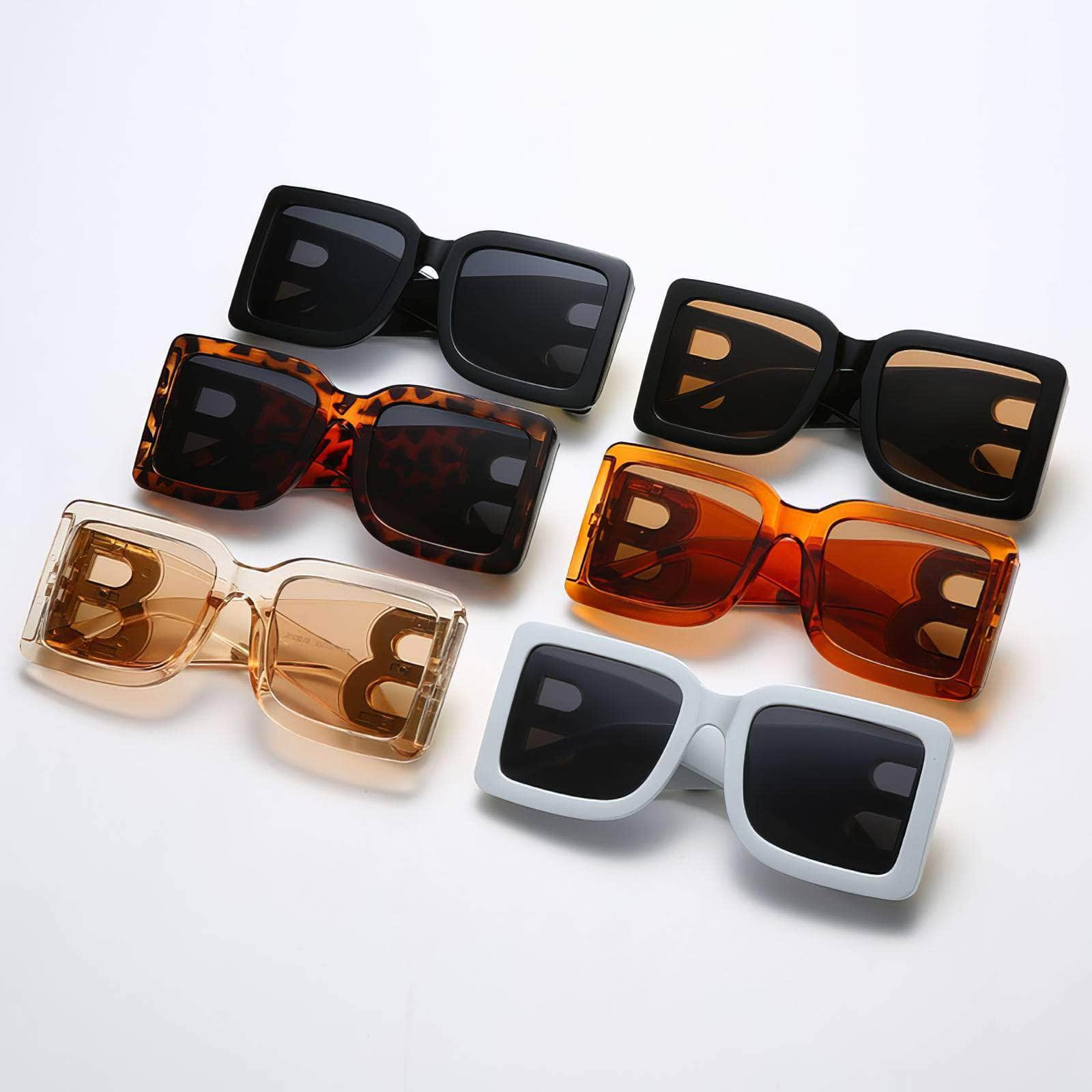 Oversized Square Frame Sunglasses