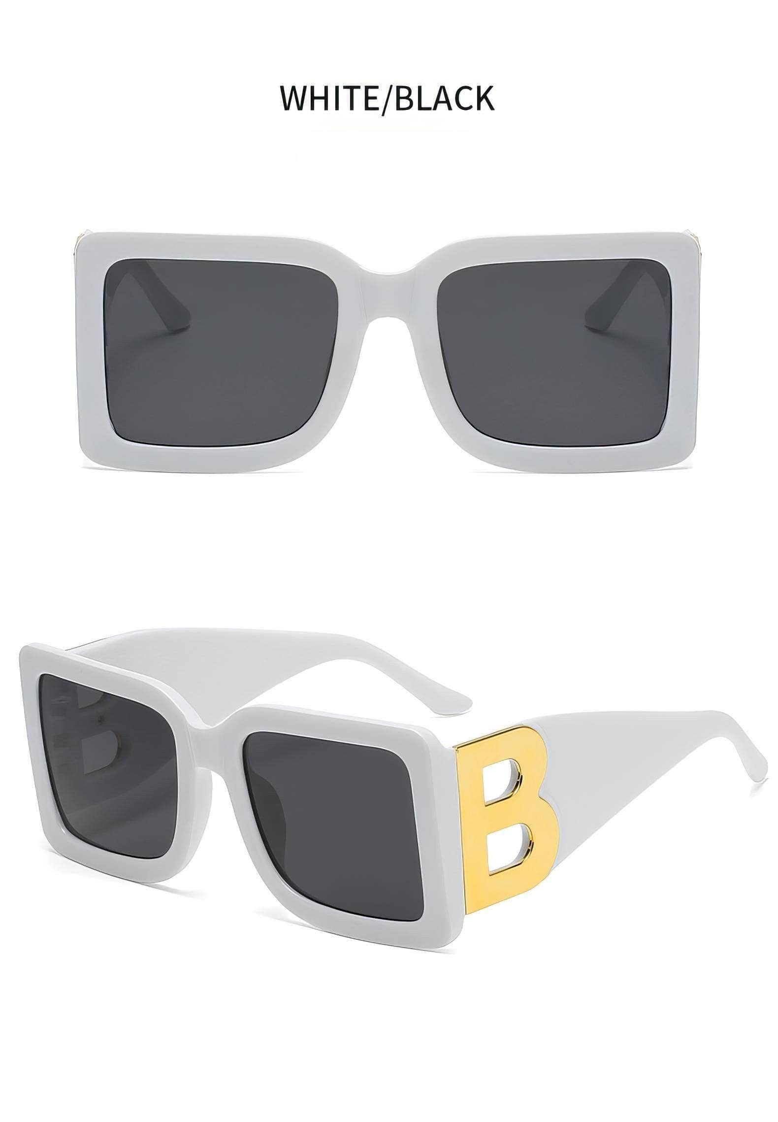 Oversized Square Frame Sunglasses