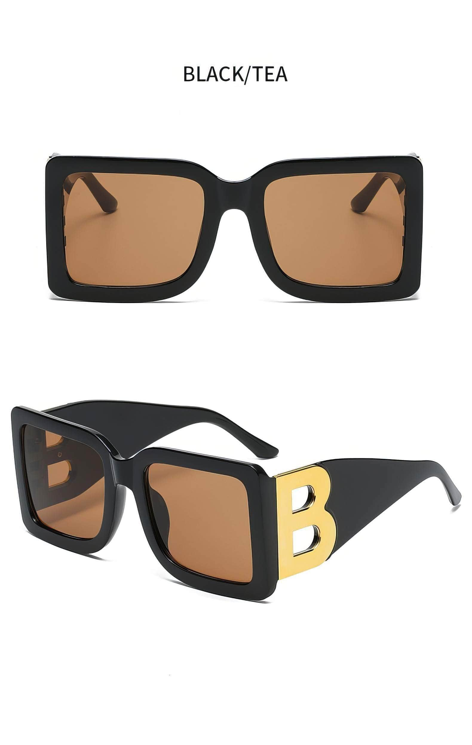 Oversized Square Frame Sunglasses