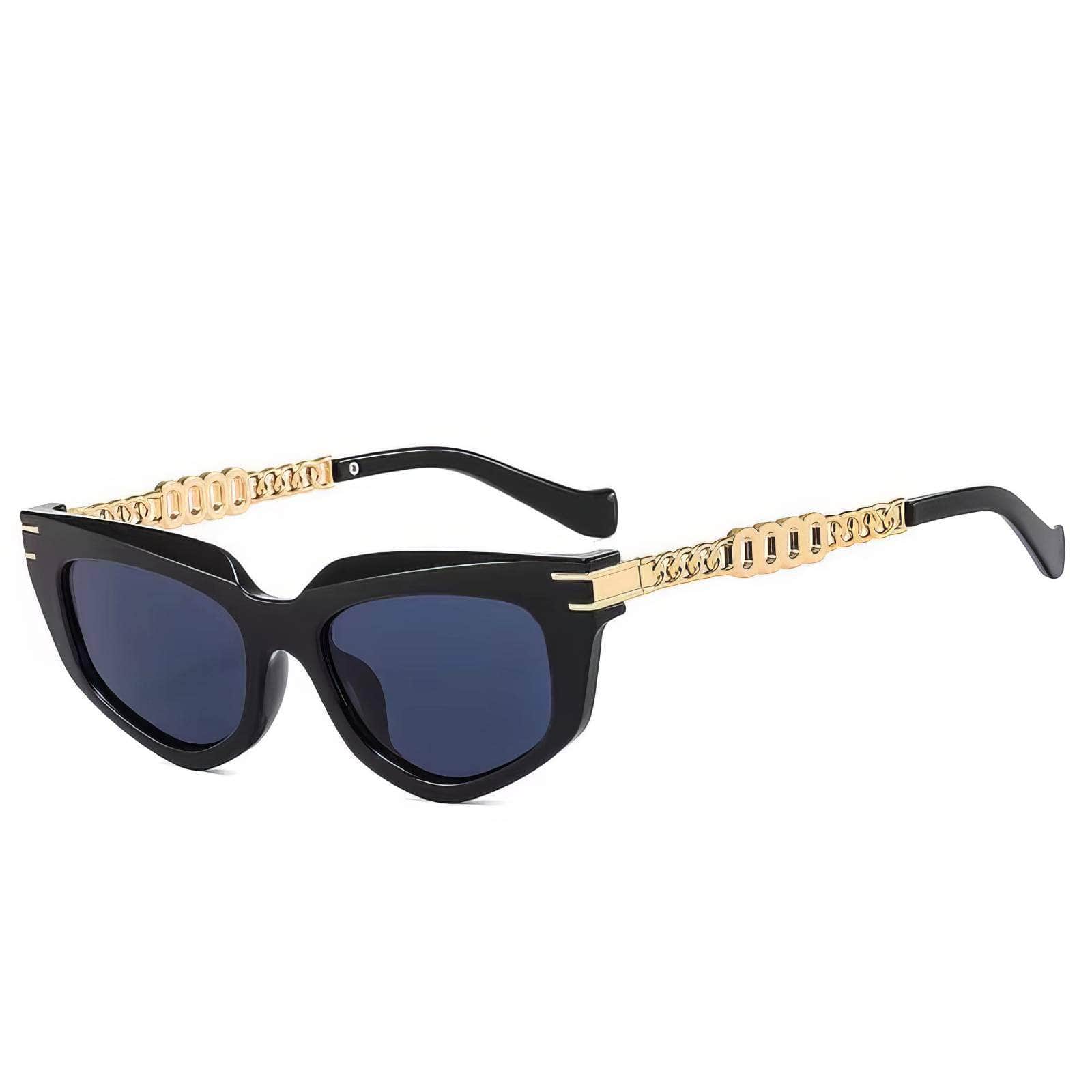Polygon Cat Eye Luxury Sunglasses