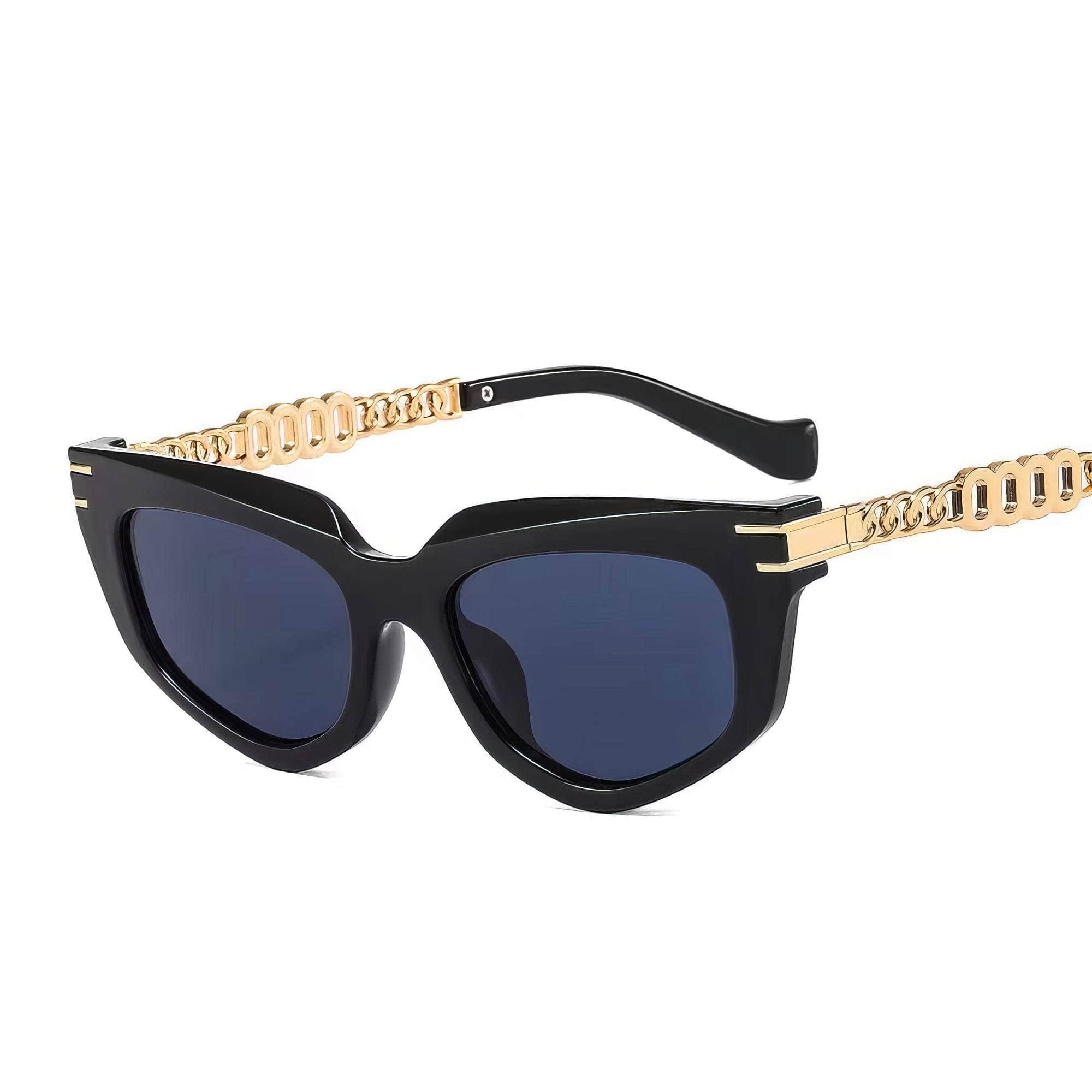 Polygon Cat Eye Luxury Sunglasses
