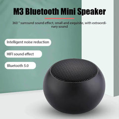 Portable M3 Wireless Bluetooth Speaker: Heavy Subwoofer