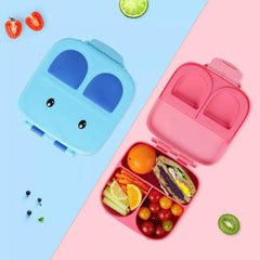 Portable Microwave Lunch Box with 4 Compartments