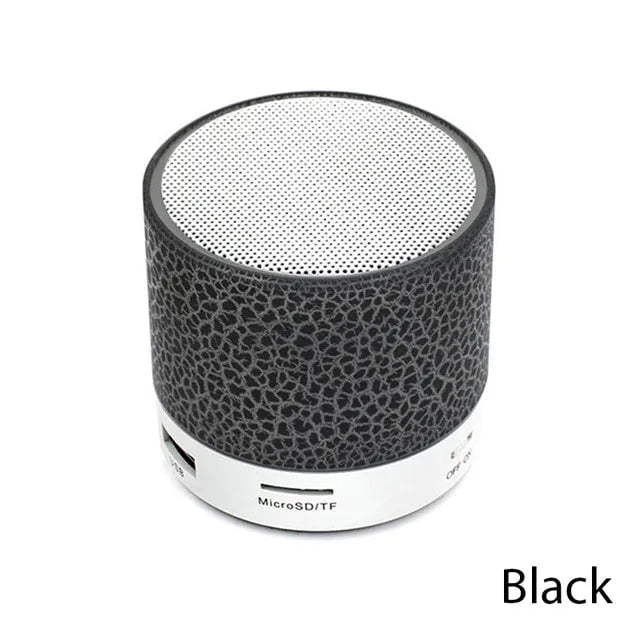 Portable Mini Bluetooth Speaker: Wireless Music Sound Box Black