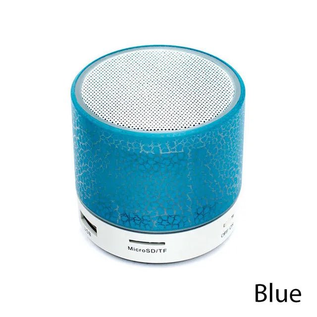Portable Mini Bluetooth Speaker: Wireless Music Sound Box Blue