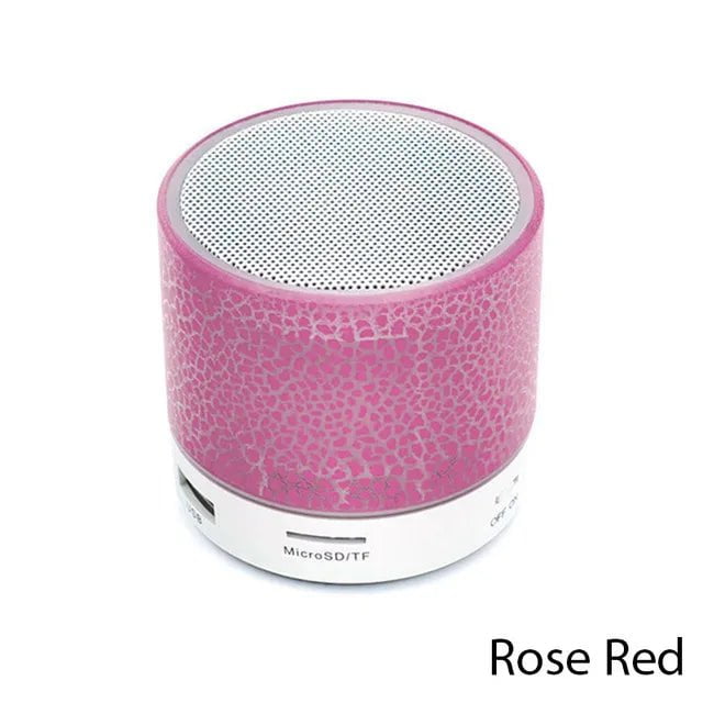 Portable Mini Bluetooth Speaker: Wireless Music Sound Box Pink