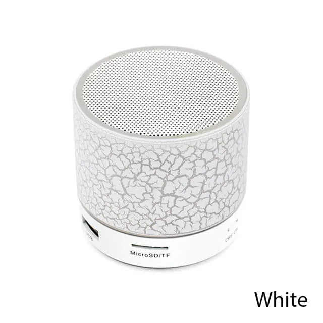 Portable Mini Bluetooth Speaker: Wireless Music Sound Box White