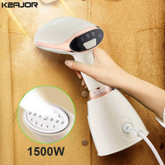 Portable Mini Garment Steamer: 1500W Handheld Vertical Steam Iron for Clothes