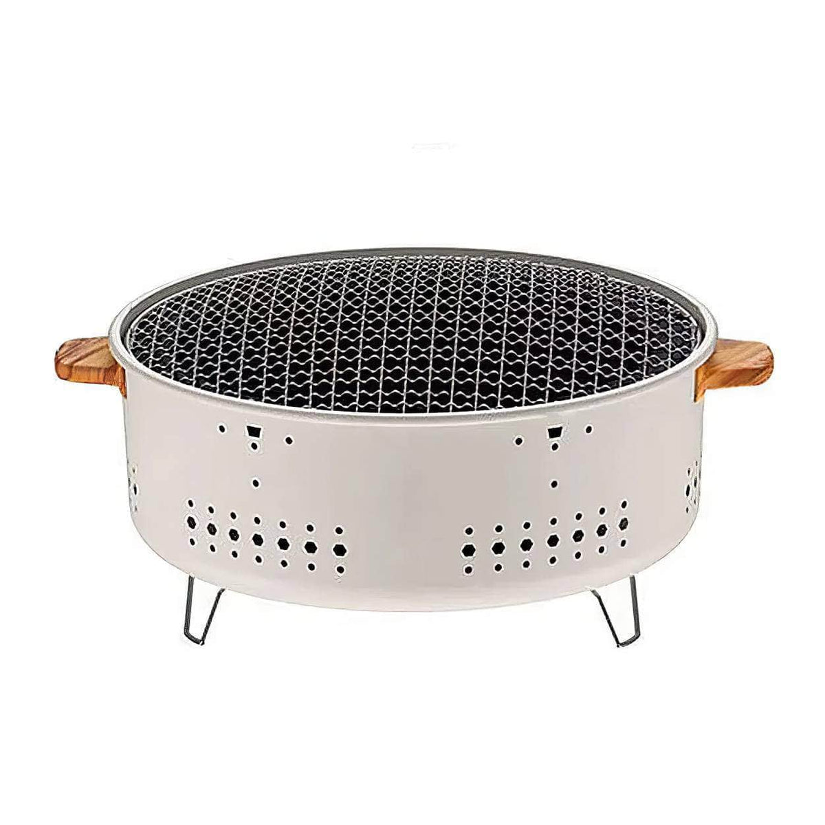 Portable Round Barbecue Stove - Multifunctional Charcoal Oven for Outdoor CHINA