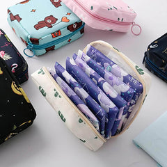 Portable Sanitary Pad Storage Bag for Women