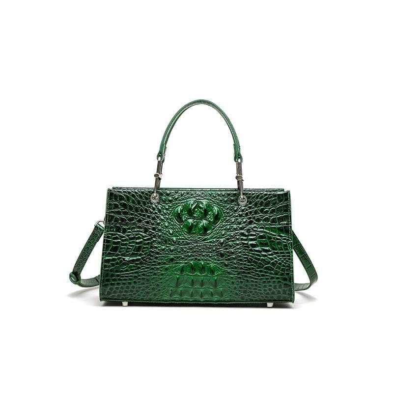 Premium Luxurious Crocodile Leather Handbag