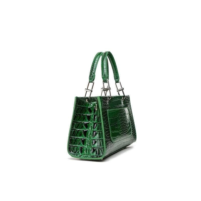 Premium Luxurious Crocodile Leather Handbag