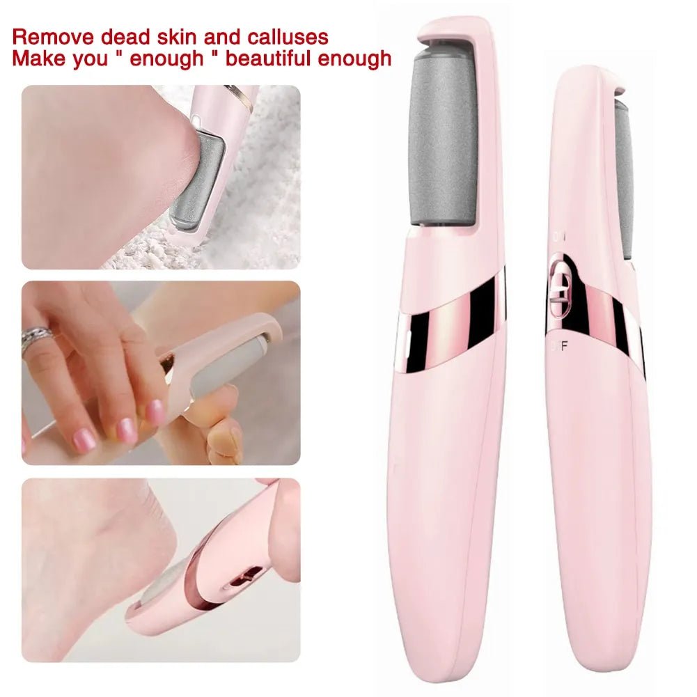 Professional Electric Foot File: USB Rechargeable for Callus Removal opp