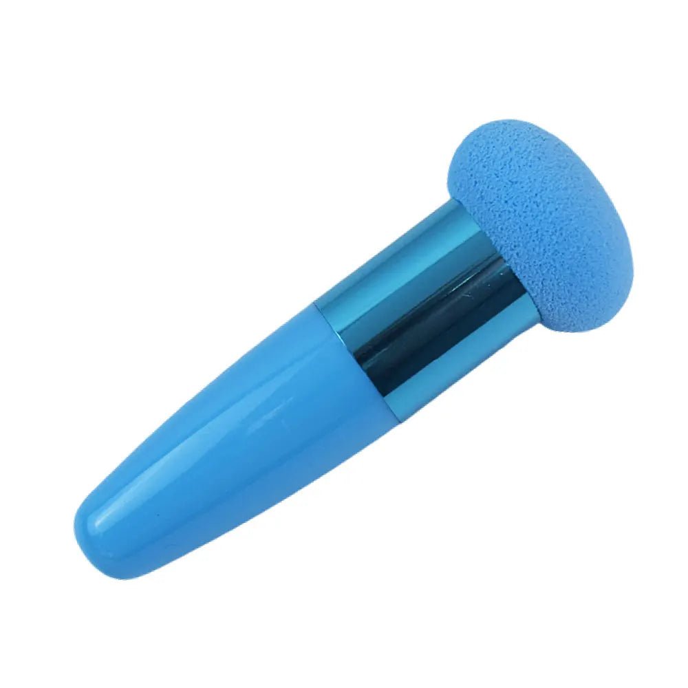Professional Mushroom Head Makeup Brushes: Powder Puff with Handle