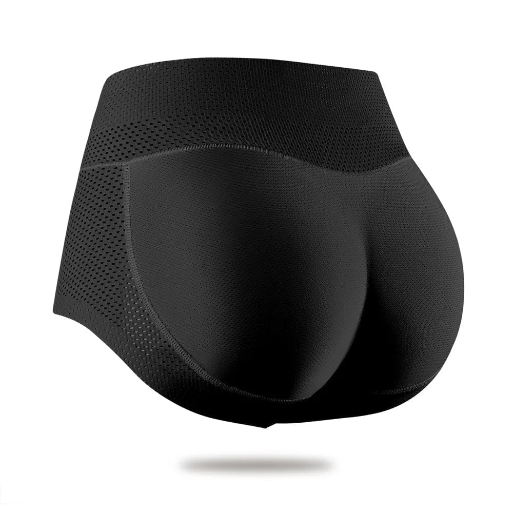 Push-Up Butt Lifter Shaper Panties - Hip Pads Control Underwear for Women Black / S