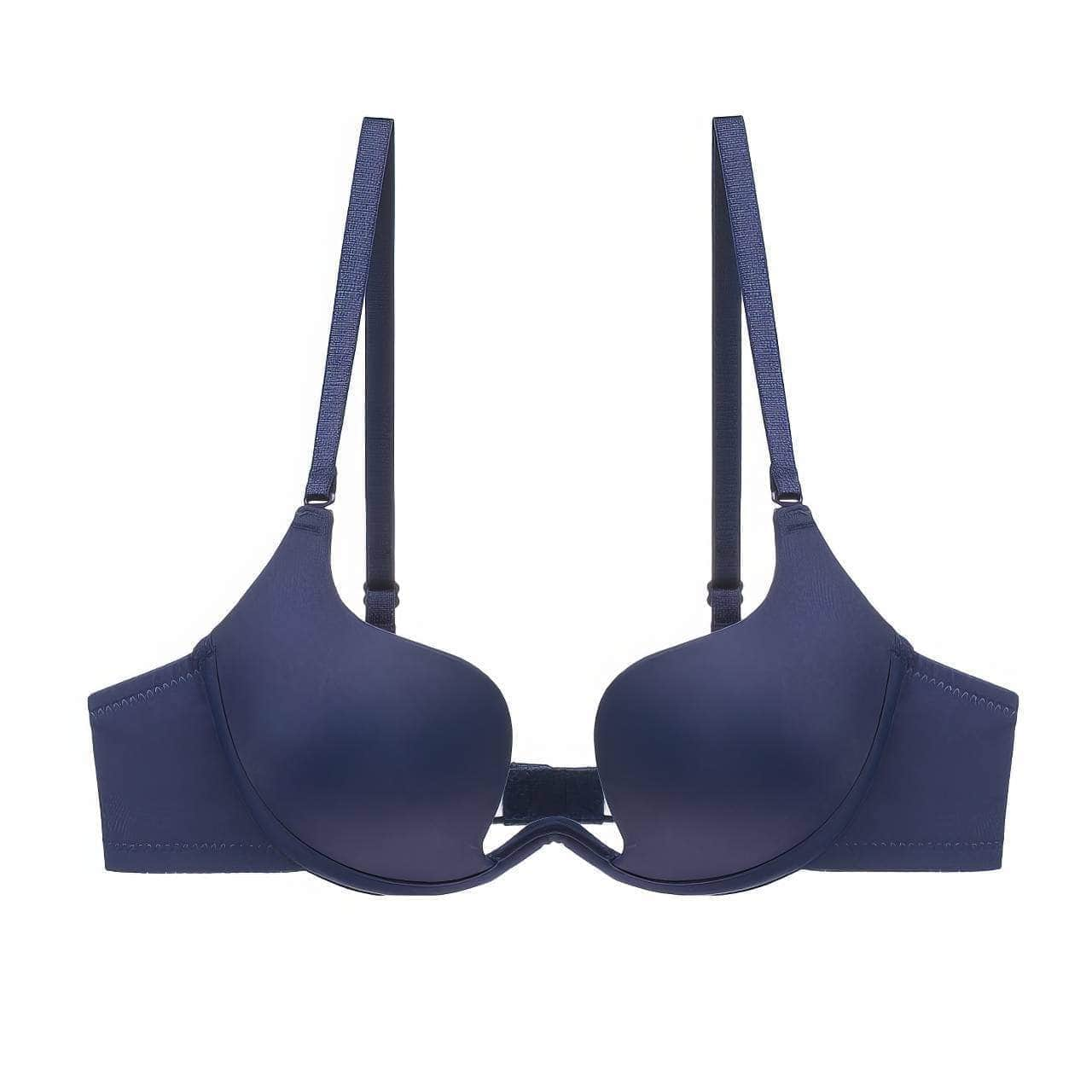 Push-Up Smooth Solid Color Bra