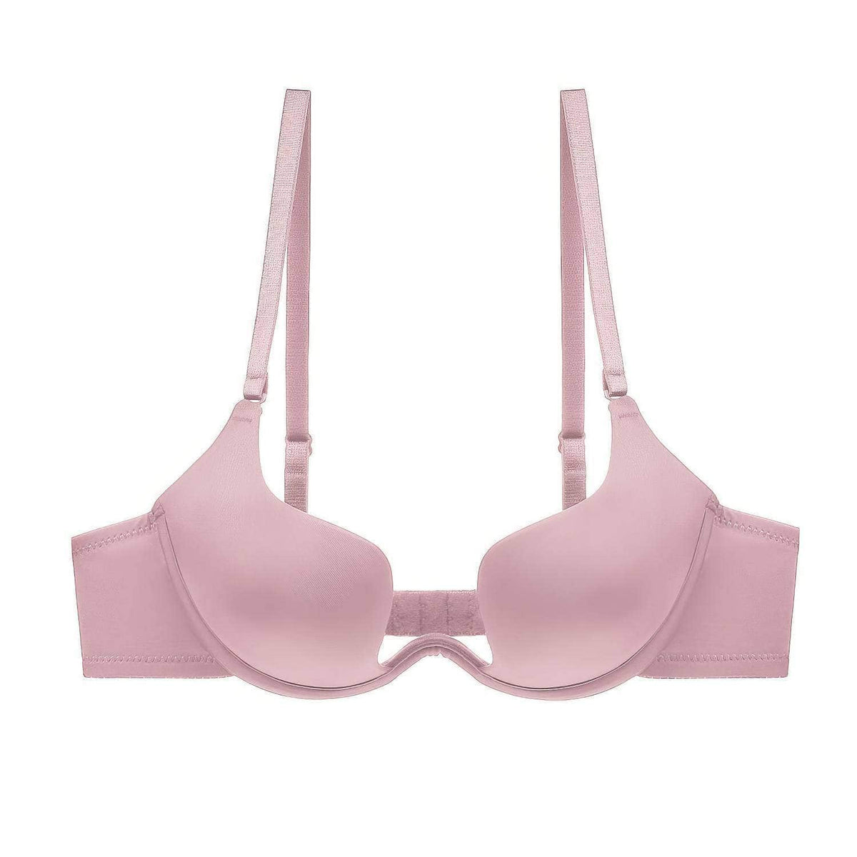 Push-Up Smooth Solid Color Bra 70A / LavenderBlush
