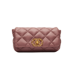 Quilted Chain Accent Shoulder Flap Bag