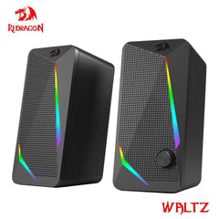 REDRAGON Waltz GS510: PC Gaming Stereo RGB Speakers Black